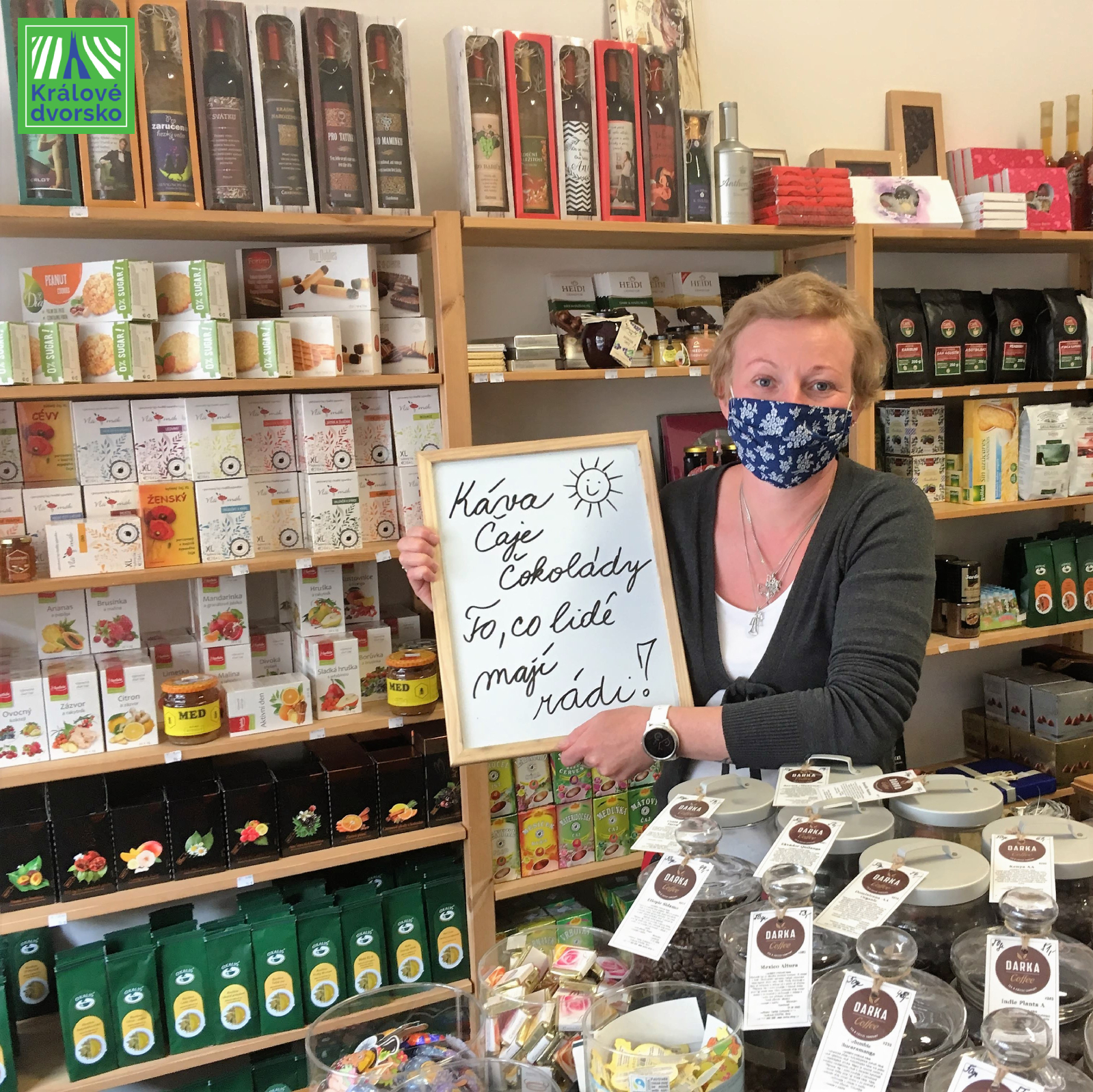 Dobr� k�va, �aje, �okol�dy - Slun��ko v Palack�ho ulici